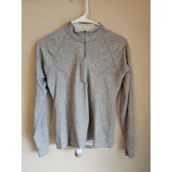 LL Bean 1/4 1/2 Zip Pullover Running Shirt Performance Small Active Lightweight - Picture 4 of 6